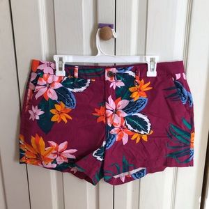 Floral Print Shorts